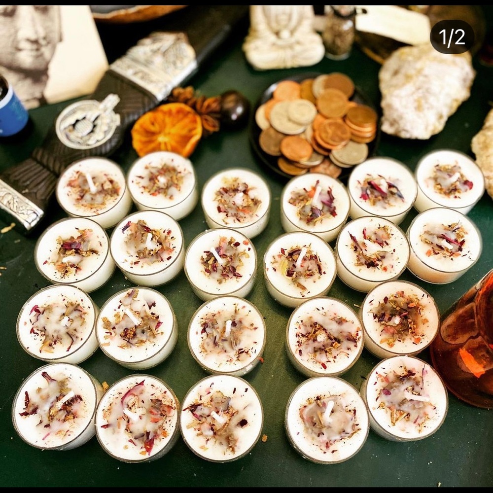 Spell Tea Candles - Picture 2 of 2